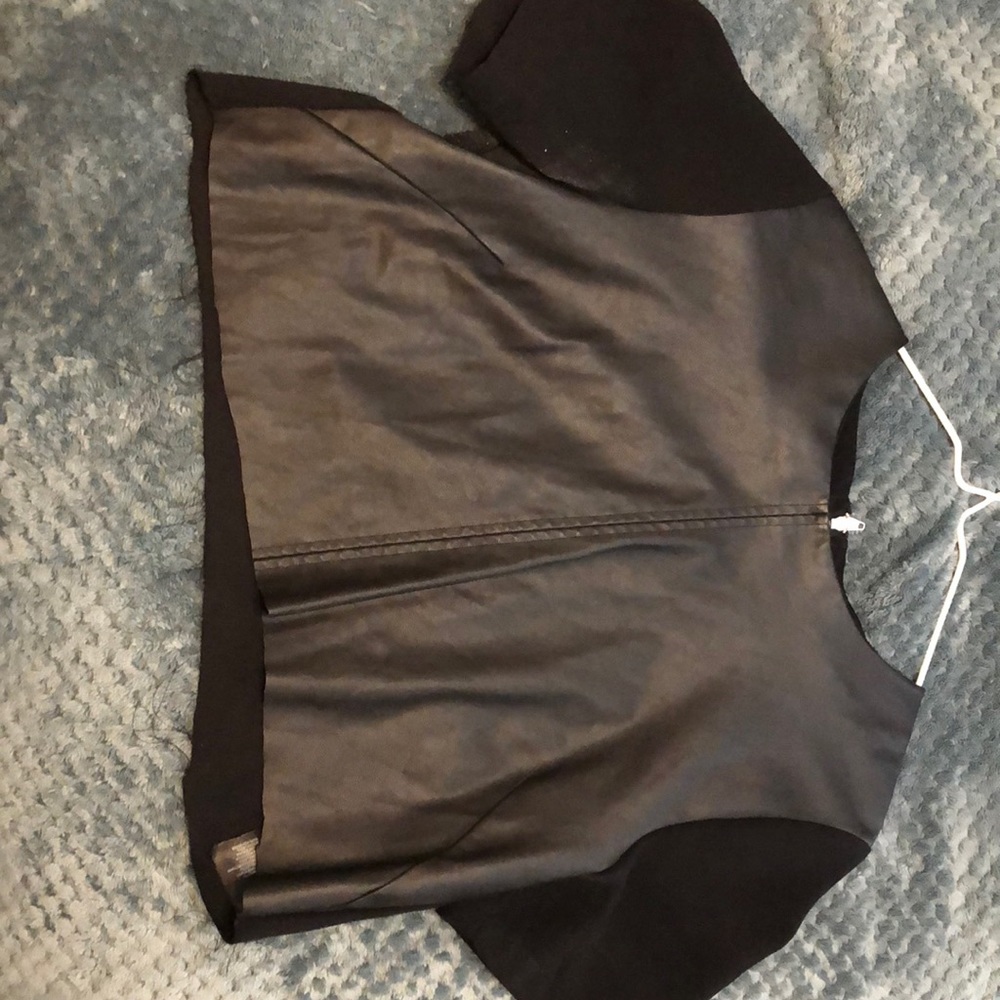 Black Crop Top
